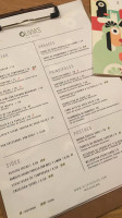 Olivia's Ibiza Kitchen menu