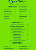 Swan River Seafood menu