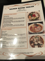 Ramen House Tenjin menu