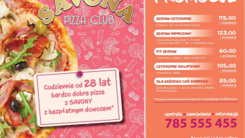 Savona Pizza Club food