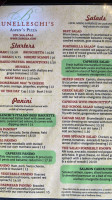 Brunelleschi's menu