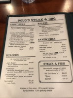 Doug's Bbq food