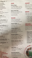 Gino's Cocktail Lounge menu