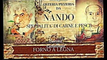 Osteria Pizzeria Da Nando food