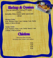 Fred's Fish Fry menu