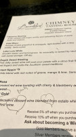 Burntshirt Bistro And Tasting Room menu