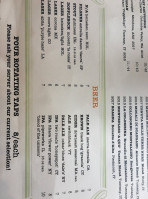 Locali Mt Kisco menu