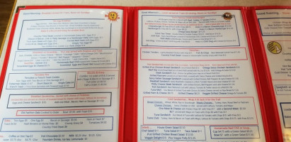 Tom's Place Resort Inc menu