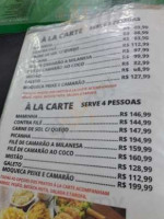 Maré Tudo Pizzaria Lanchonete menu