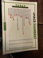 Gallagher's Irish Tavern menu