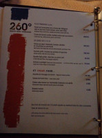 Esterel Resort menu