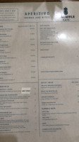 Vineapple Cafe menu