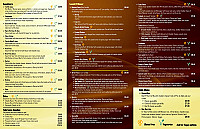 Rojo Marron Mexican Restaurant & Cafe menu