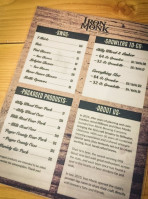 Iron Monk Brewing Company menu