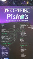 Pisko's inside