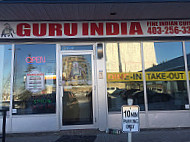 Guru India Fine Cuisine outside