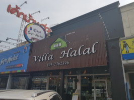 The Villa Halal outside