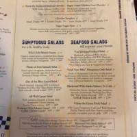 Duke's Seafood Kent Station menu