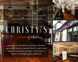 Christy's inside