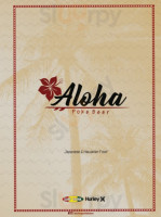 Aloha Poke Beer menu