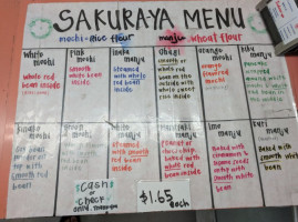 Sakuraya menu