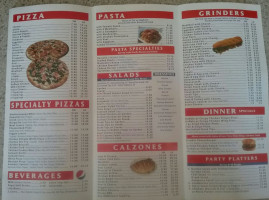 Andrea's Pizza menu