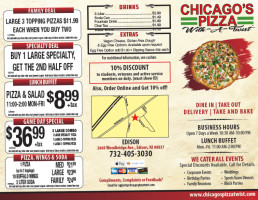 Chicago's Pizza With A Twist Edison, Nj food