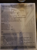 Panorama Music House menu