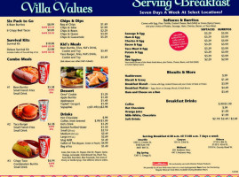 Taco Villa food