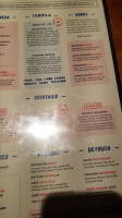 La Barca Restaurantes menu