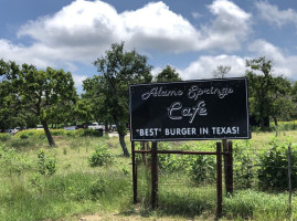 Alamo Springs Cafe outside