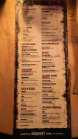 Roxbury Urban Dive Bar menu