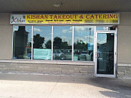 Kishan Takeout Caterings outside