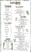 Happy Cactus Mexican Cocina menu