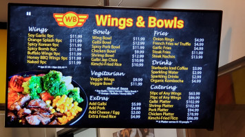 Wings Bowls food