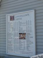 Longfellow's Coffee inside