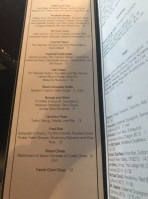 Kinley's Restaurant Bar menu