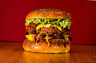 Holy Cow Gourmet Burger food