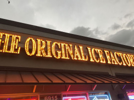 The Original Ice Factory food