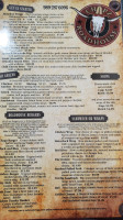 Chapz Roadhouse menu