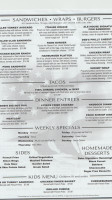 Venice Ale House menu