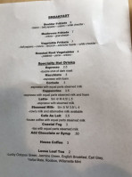 Beach Street Kitchen menu