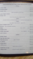 Addy Inn menu