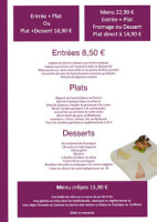 Le Petit Crepio menu