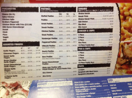 Xtreme Pizza menu