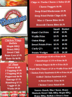 Champions Sports Tavern menu