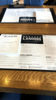 Baxters Landing menu