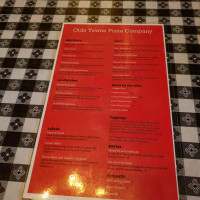 Olde Towne Pizza Company menu