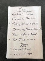 BrewBakers menu
