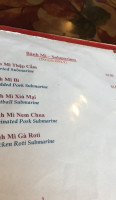 Co Cham menu